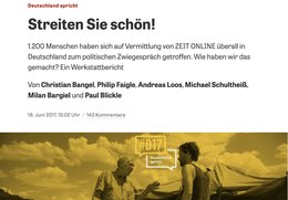 Vorgänger von 2017: «Deutschland spricht»