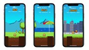 Das Game erinnert an Super Mario und verspricht Tages- und Wochenpreise, z.B. in Form von Burgern... (Bild: zVg)