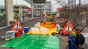 Der Alarm ist um 03:43 Uhr eingegangen, ausgelöst durch eine automatische Gefahrenmeldeanlage. (Bild © Schutz & Rettung Zürich)