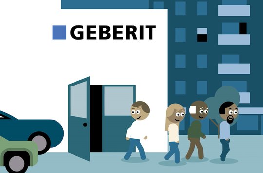 Wo Mobbing anfängt: Geberit schult Mitarbeitende mit animierten Spots... (Bild: Screenshot Klein Report)