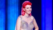 Die Kandidatin Viola irritiert mit schrägen Aussagen und wollte eigentlich Postbotin werden...          (Bild:ProSieben)