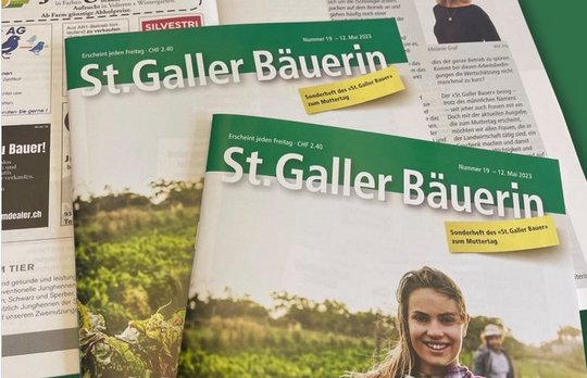 Der St. Galler Bauernverband schreibt Woche für Woche eine Fachzeitschrift und informiert die Bevölkerung über die Anliegen der Landwirtschaft... (Bild: © Twitter)