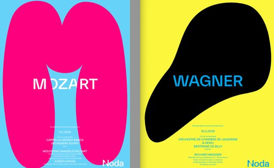 Die abstrakten Formen erinnern an Mozarts Perücke oder Wagners Hut... (Bild: zVg)