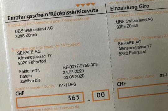 Trotz Verfassungsbruch bleibts dabei: Die bisher zu viel bezahlten Medienabgaben werden den KMU nicht zurückerstattet... (Bild © KR)