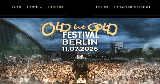 Beim ersten Schweizer «Old But Gold»-Event am 1. August 2026 steigt Just Live als Co-Veranstalter ein...   (Bild: zVg)