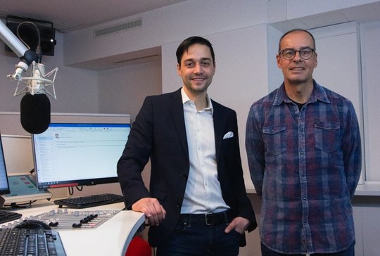 VR-Präsident Matthias Hagemann (r.) und Programmleiter Benjamin Bruni…            (Bild: zVg)