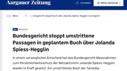 Zitate ersetzen keine Anhörung bei schweren Vorwürfen: Hollenstein zitierte die kritisierte Tamedia aus dem Gerichtsverfahren. Das genügt nicht, sagt der Presserat. (Bild Screenshot)