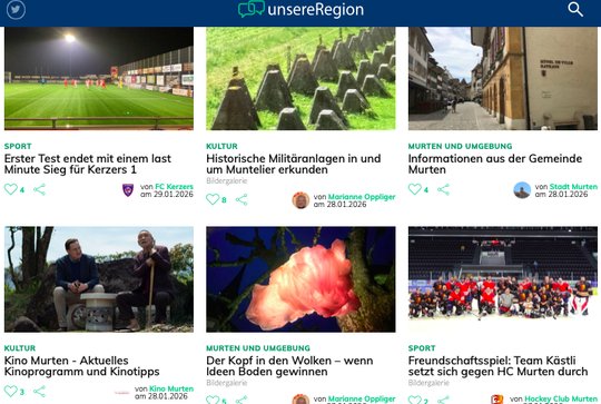 Im Sommer ist Schluss: Das Seeland-Portal wird in wirFreiburg.ch eingebunden... (Bild: Screenshot)