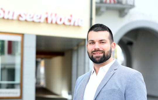 Redaktionsleiter Dominique Moccand verlässt die Surseer Woche AG per Ende Februar 2022. (Foto zVg, © Ana Birchler-Cruz)