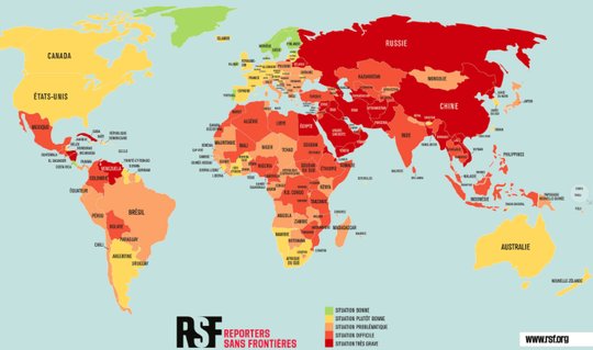 Platzverlust: Die Schweiz fällt aus den Top Ten und gehört neu zu jenen Ländern, in denen die Lage der Pressefreiheit als «eher gut» eingestuft wird. (Bild zVg)