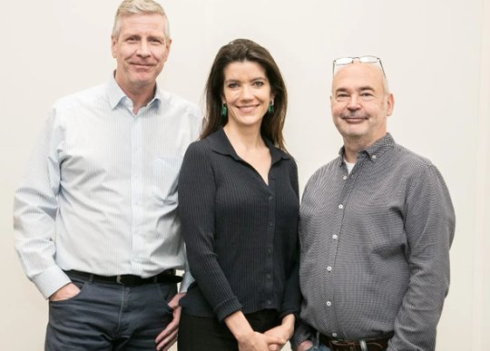 Die BaZ-Chefredaktion: Marcel Rohr, Nina Jecker und Markus Wüest (v.l.)…             (Bild: BaZ)