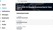 Weil Twitter-Nutzer #HaltdieFresseTamedia hundertfach verwendet haben, überflügelte der Anti-Tamedia-Hashtag alle anderen Ereignisse auf Twitter... (Bild: Screenshot)
