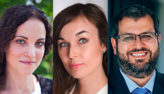 Drei neue Chefs: Sarah Safri wird Group Marketing Director, Jessica Hirvonen Group Corporate Development Director und Daniel de Carvalho Group Director Corporate Communications (v.l.n.r.) (Bild zVg)