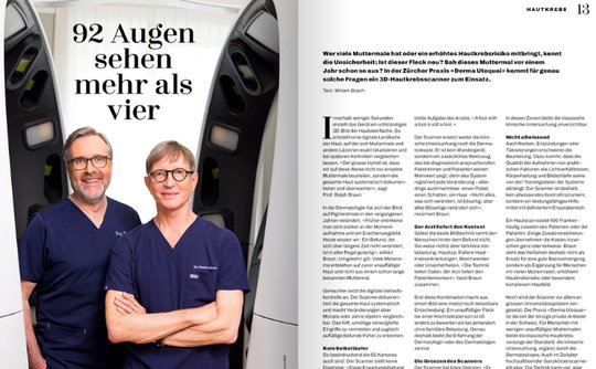 Der Titel erscheint zweimal jährlich als Heft-in-Heft in den Zeitschriften «annabelle» und «Zeitlupe»... (Bild: zVg)