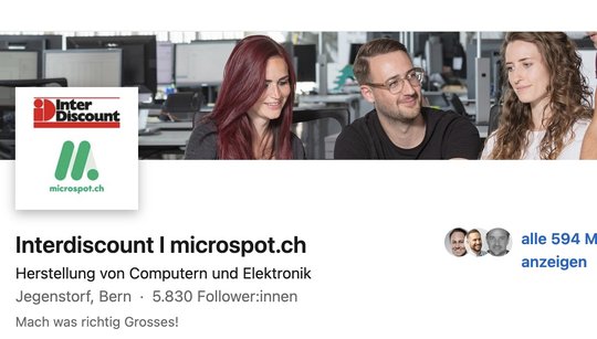 Interdiscount fokussiert auf Service- und Beratungszonen im Rahmen des Omni-Channel-Konzepts...