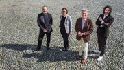 Freuen sich schon auf das Piazza-Feeling: Gion A. Nazzaro, Nadia Dresti, Marco Solari, Raphael Brunschwig…               (Bild: zVg)