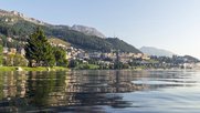 Die Gemeinde ist nicht im Verwaltungsrat vertreten, weil das Tourismus-Marketing «entpolitisiert» arbeiten soll, heisst es am St. Moritzersee. (Bild zVg)