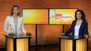 Patricia Zuber und Céline Werdelis bringen als Moderatorinnen neue Sichtweisen in das Format «TalkTäglich»... 