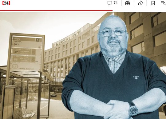 Auch die Tamedia-Zeitung «24 heures» hat einen Artikel über den «Magnetiseur» Denis Vipret (Bild) gelöscht... (Bild: Screenshot 24 heures)