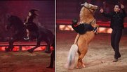 Pferde sind ihre grosse Familientradition: Chanel Marie Knie (l.) und Majcol Knie junior mit Ivan Knie…               (Bilder: © Klein Report, André Häfliger)
