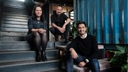 Das Forward-Führungsteam: (v.l.) Sarah Blattner, Kevin Frey, Sonam Wieland…      (Foto: zVg)