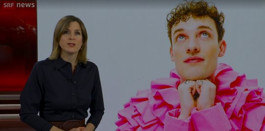 «Nemo» in der «Tagesschau»: Why not?... (Bild: Screenshot SRF)