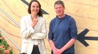 Rahel Estermann und der bisherige Geschäftsführer Erik Schönenberger leiten neu die Geschäftsstelle... (Bild: zVg)