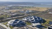 Architektonisch wäre der Konzern bereits aufgeteilt: Google Bay View Campus in Mountain View…            (Bild: GoogleWatch)