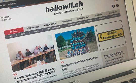 Marcel Baumgartner, Verlagsleiter der Ostschweizer Medien AG, ist auch Mitglied der Verwaltung der hallowil.ch-Genossenschaft. (Bild © KR)