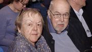 Esther Scheidegger und Kari Lüönd, die seit 12 Jahren gemeinsam durchs Leben gehen, an der Buchvernissage von «20 Jahre G&G» vom 5. Mai im Zürcher «Sphèhres»...    (Bild: © Klein Report)