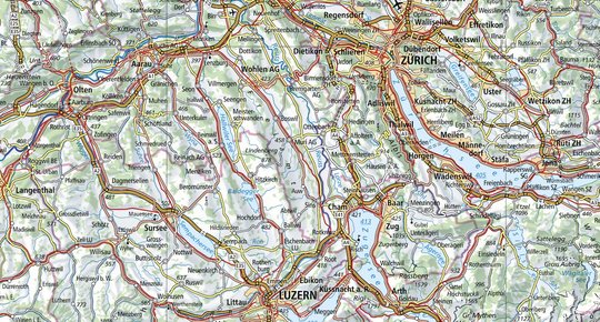 Geo-Daten des Bundes sollen weiterhin für alle Unternehmen gleich zugänglich sein, auch für Google und Co... (Bild: Screenshot geo.admin.ch)
