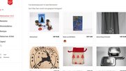 Auf dem Portal der Heilsarmee gibt es bereits diverse Artikel aus den Heilsarmee-Werkstätten online zu kaufen...   (Screenshot)