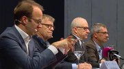 An der PK: «Wir schreiben Geschichte»