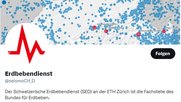 Die ETH Zürich müsste in Zukunft 42'000 Dollar pro Monat bezahlen, um weiter sofort über Erdbeben twittern zu können...             (Screenshot ETH)