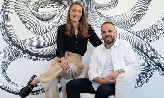 Nach der Reorganisation: Laura Jenny und Maxime Chabloz sind auch Managing Partner bei Trio…     (Bild: zVg)