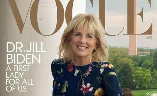 Americas's Next Topmodel: eine natürliche Jill Biden, fotografiert von Annie Leibovitz...