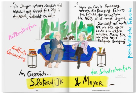 Ein Heft nur aus O-Tönen: «aktuell, kurz, lang, sehr lang, schriftlich, face to face, am Telefon, per Whatsapp und gezeichnet» (Bild zVg)