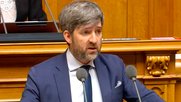 Und was ist mit der UKW-Konkurrenz aus dem Ausland? Philipp Kutter setzte sich vergebens ein für die Radiosender der Grenzregionen. (Bild Screenshot parlament.ch)