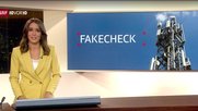 Drei Behauptungen in Videos zur Schädlichkeit von 5G wurden von Experten auf ihren Wahrheitsgehalt geprüft... (© Screenshot «10 vor 10»)
