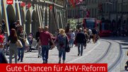 Angesichts des hauchdünnen Mehrs zum Frauenrentenalter (50,5 Prozent), hat die etwas penible Beschwerde durchaus ihre Berechtigung. (Bild Screenshot SRF)