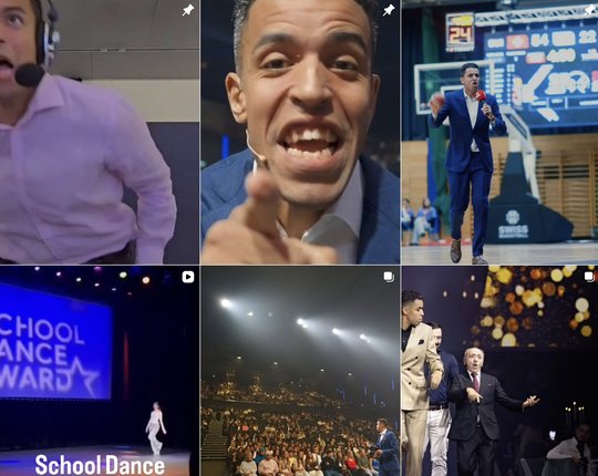 Moderator, Bühnencoach, Verkaufstrainer & Workshop-Leiter: Yannick Ngarambe ist auf vielen Kanälen präsent...  (Bild: Ngarambe/Insta)