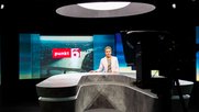 Herzstück der Rundum-Erneuerung bildet das neue Nachrichtenstudio mit der Sendung «punkt6». (Bild zVg)