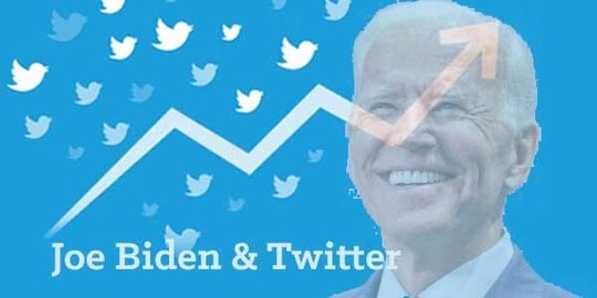 Joe Biden hat erst knapp 20 Millionen Followers. Aber das soll sich ändern...