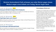 Ein letztes Kapitel ist noch offen: In einem Interview wird sich Lukas Hässig den Fragen von Patrizia Laeri stellen.