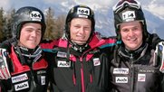 Anno 2005 warben sogar Schweizer Skistars für den Nachrichtendienst «Sport164» (© Bild: Keystone-SDA/Olivier Maire)