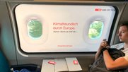 Aus den Fenstern werden Flugzeug-Luken