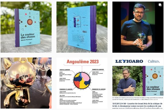 Martin Panchaud konnte mit «Die Farbe der Dinge»  schon verschiedene Awards gewinnen...       (Screenshot Instgram-Account Panchaud)