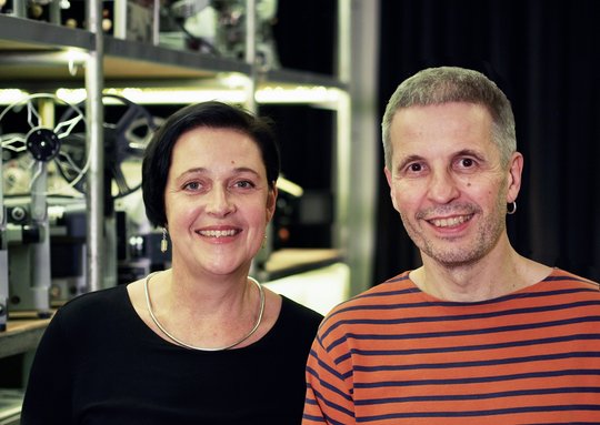 Judith Hofstetter und David Landolf von der Kinemathek Lichtspiel in Bern...                   (Bild: zVg)