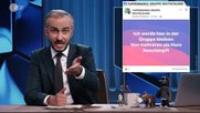 Böhmermanns «ZDF Magazin Royale» führte zur Anzeige gegen eine Polizistin… (Screenshot ZDF)