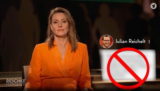Anja Reschke hat in ihrer Show «Reschkefernsehen» kritisch über Julian Reichelt berichtet…     (Bild: Screenshot NDR)